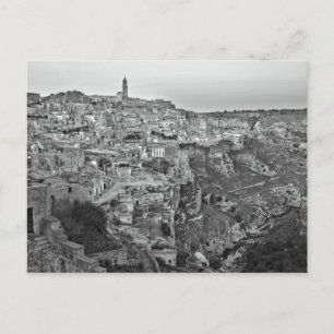 Postal Vista panorámica de Matera