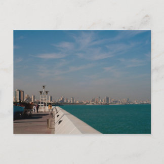 Postal Vista panorámica de Salmiya, Kuwait