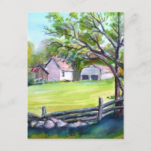 Postal Vista Pastural (Anverso)