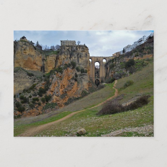 Postal Vista Ronda (Anverso)