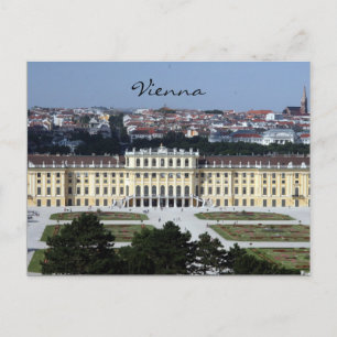 Postal vista schönbrunn