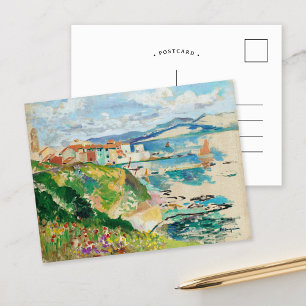 Postal Vista sobre La Ponche, Saint-Tropez   Henri Mangui