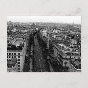 Postal Vista sobre París