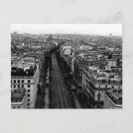 Postal Vista sobre París