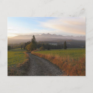 Postal Vista Tatras de Spis Poster