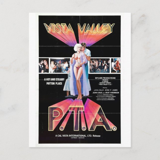 POSTAL VISTA VALLEY P.T.A. POSTCARD (Anverso)