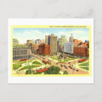 Vista Vintage de Cleveland, Ohio,