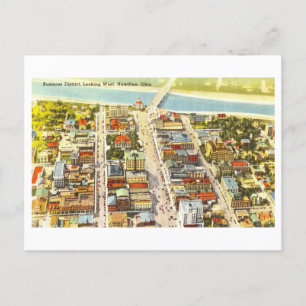 Postal Vista Vintage de Hamilton, Ohio,