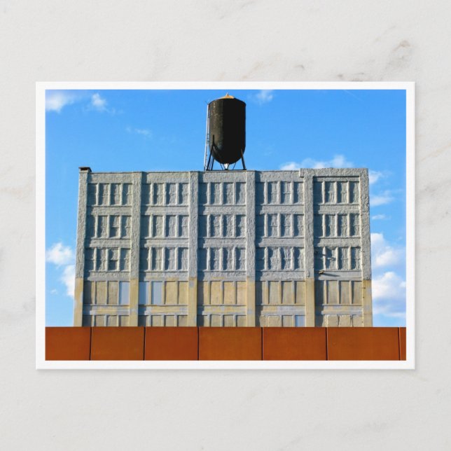 POSTAL VISTAS A ALGUNAS HABITACIONES, BROOKLYN, NYC (Anverso)