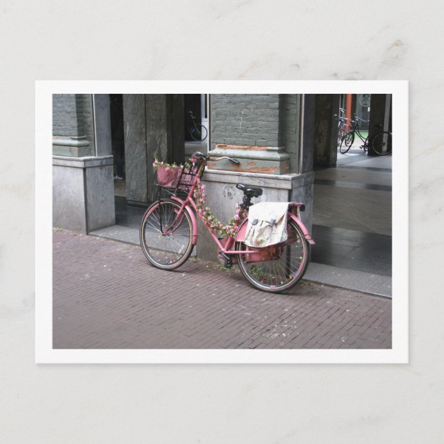 Postal Vistas a Ámsterdam. (Anverso)