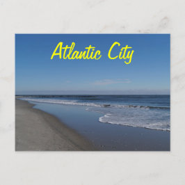 Postal Vistas a la playa de Atlantic City