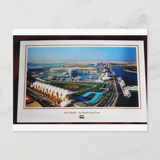 POSTAL VISTAS AÉREAS DE DUBAI (Anverso)