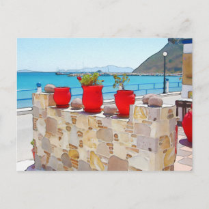 Postal Vistas al mar