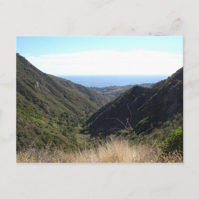 Postal Vistas al Océano Pacífico (Anverso)