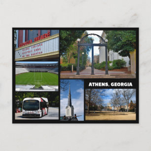 Postal Vistas de Athens, Georgia ee. uu.