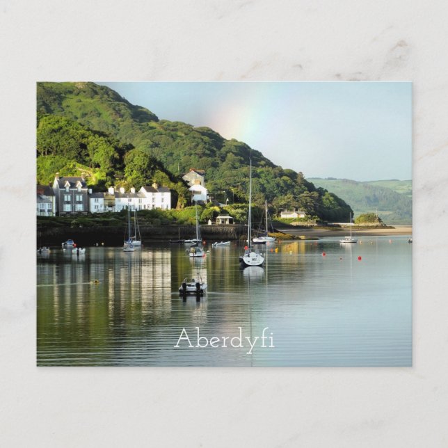 POSTAL VISTAS DE GALES (Anverso)