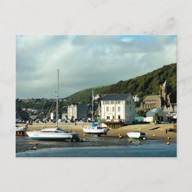 POSTAL VISTAS DE GALES (Anverso)