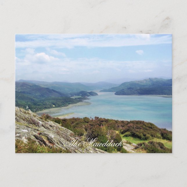 POSTAL VISTAS DE GALES (Anverso)