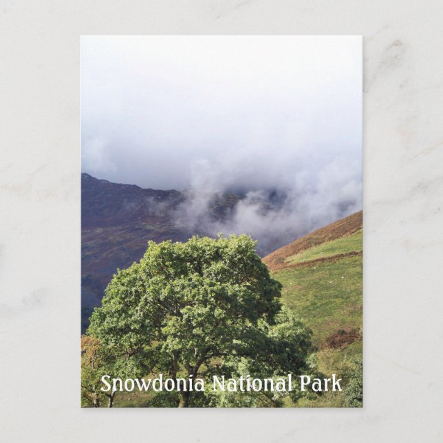 POSTAL VISTAS DE GALES (Anverso)