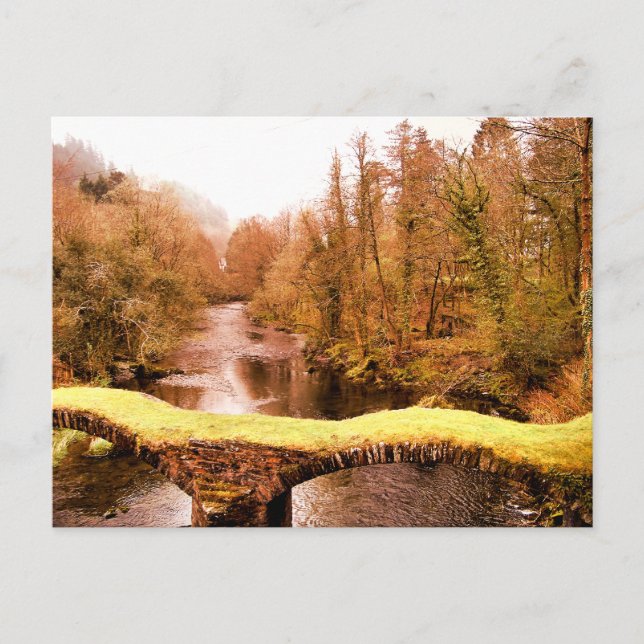 POSTAL VISTAS DE GALES (Anverso)