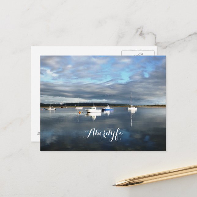 POSTAL VISTAS DE GALES (Anverso/Reverso In Situ)