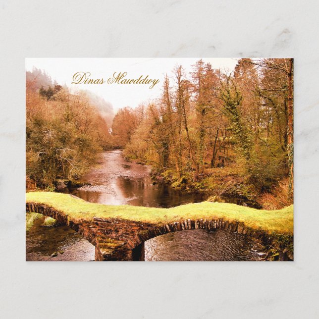 POSTAL VISTAS DE GALES (Anverso)