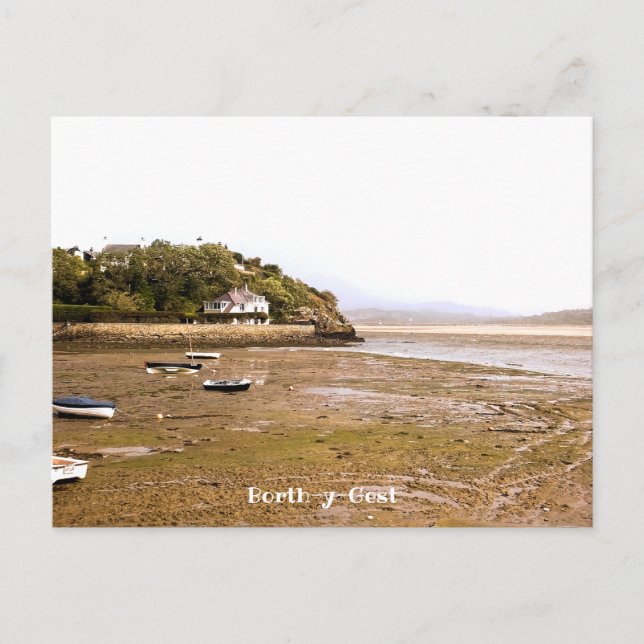 POSTAL VISTAS DE GALES (Anverso)