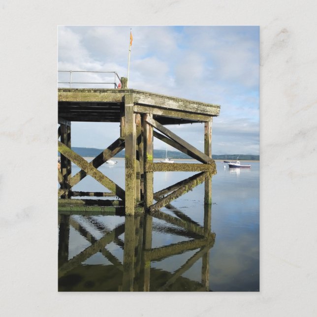 POSTAL VISTAS DE GALES (Anverso)