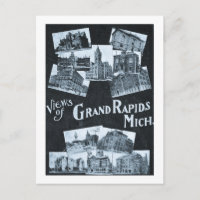 Vistas de Grand Rapids Michigan Vintage