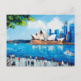Postal Vistas de la Ópera de Sydney