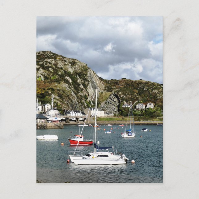 POSTAL VISTAS DE PAÍS DE GALES (Anverso)