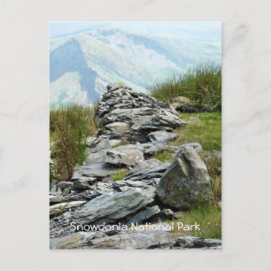 POSTAL VISTAS DE PAÍS DE GALES