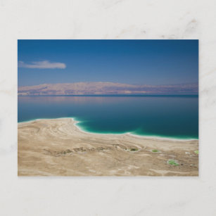 Postal Vistas elevadas al mar Muerto
