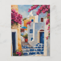 Vistas icónicas de Oia