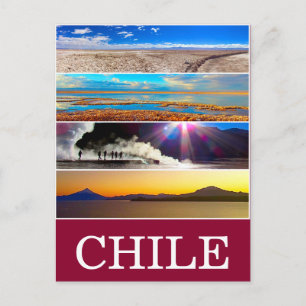 Postal vistas naturales chile