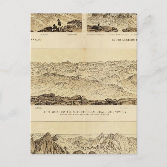 Postal Vistas Panorámicas (Anverso)