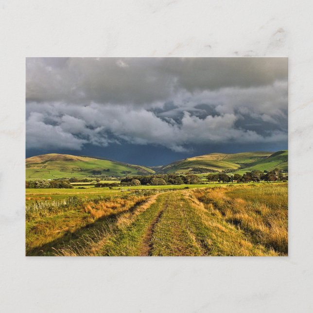 POSTAL VISTAS RURALES GALES (Anverso)