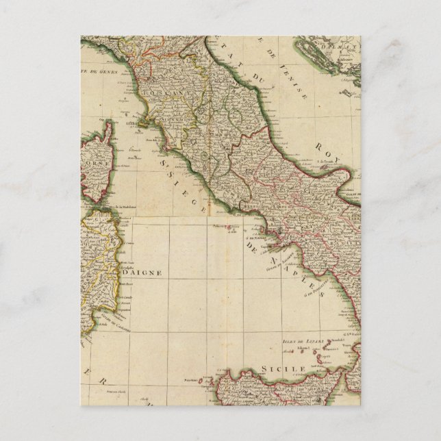 Postal Vistazo a Italia (Anverso)