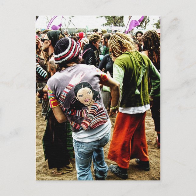 Postal Vistazo de Dancefloor #34 Postcard (Anverso)