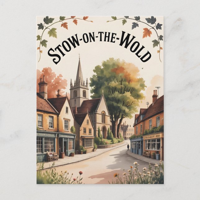 Postal Vistazo en la cosecha mundial (Anverso)