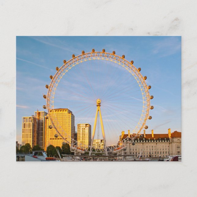 Postal visual de Londres (Anverso)