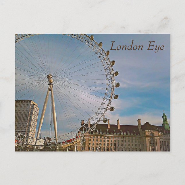 Postal visual de Londres (Anverso)