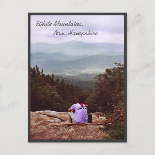 Postal Visualización del área silvestre de Pemigewasset