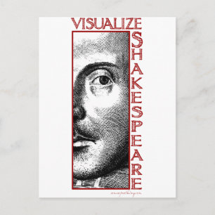 Postal Visualizar Shakespeare