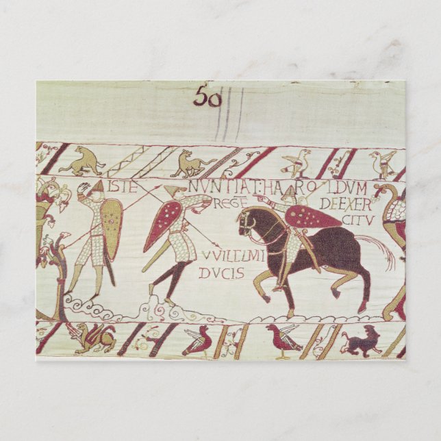 Postal Vital informa King Harold (Anverso)