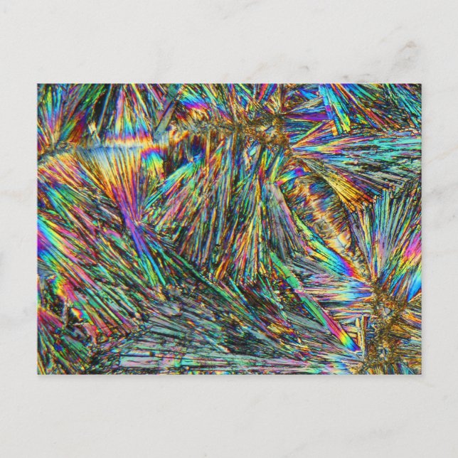 Postal Vitamina B en el microscopio (Anverso)