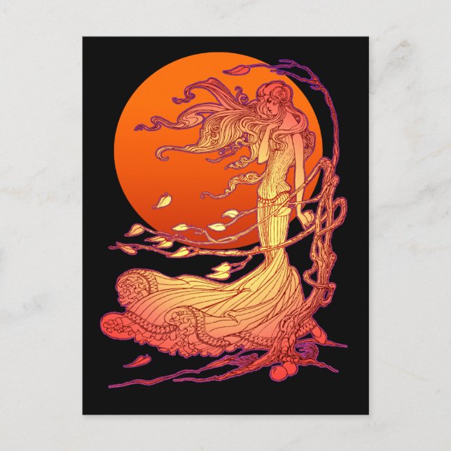 Postal vitivinícola de octubre (Anverso)