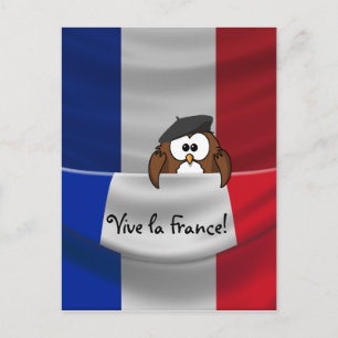 Postal ¡Viva Francia!