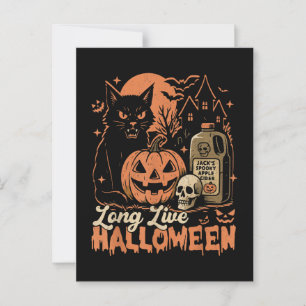 Postal Viva Halloween