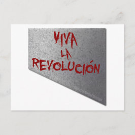 Postal Viva la Revolución Guillotine